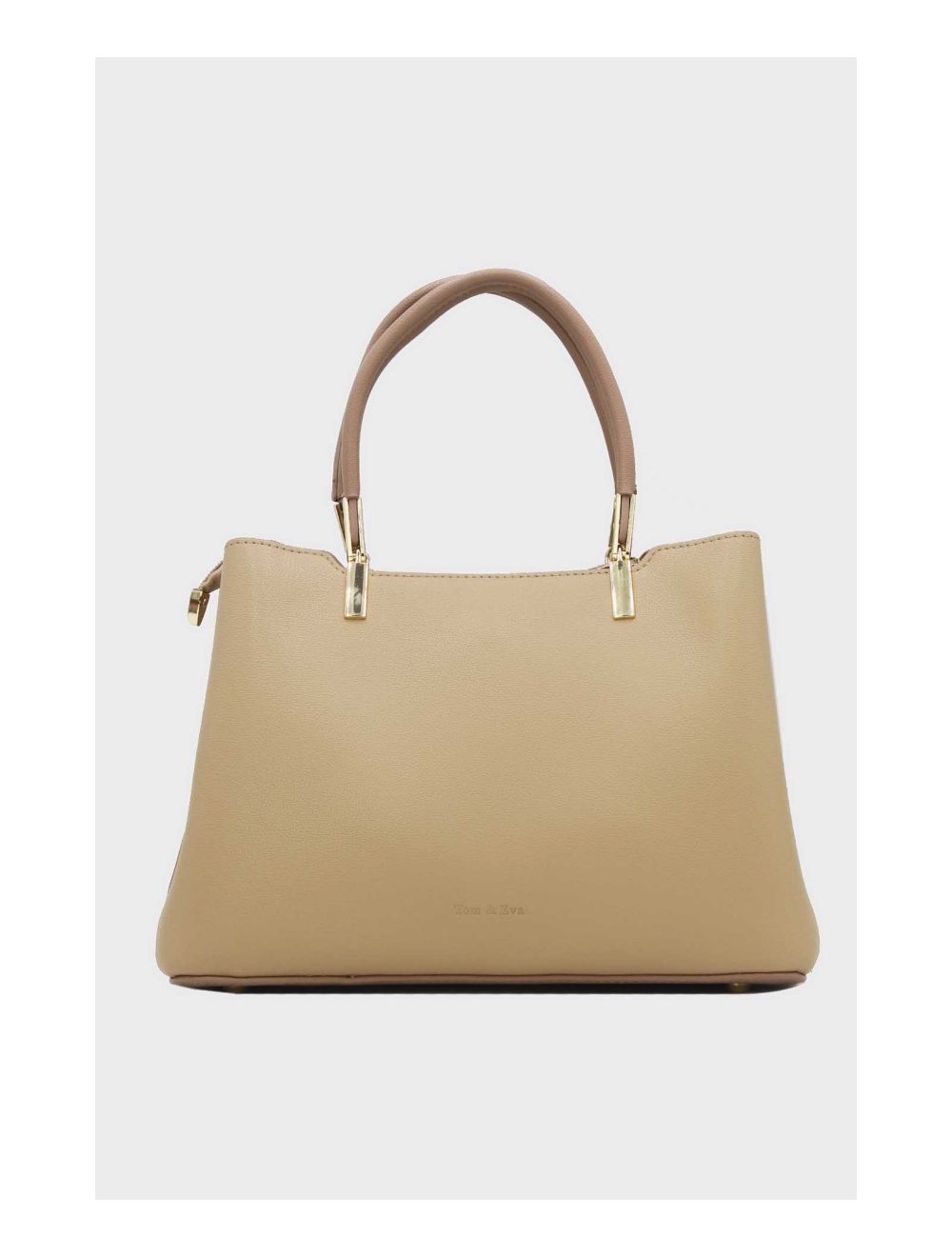 Tom&eva Sac à Main Effet Cuir Minimaliste 24B-6079-Abricot