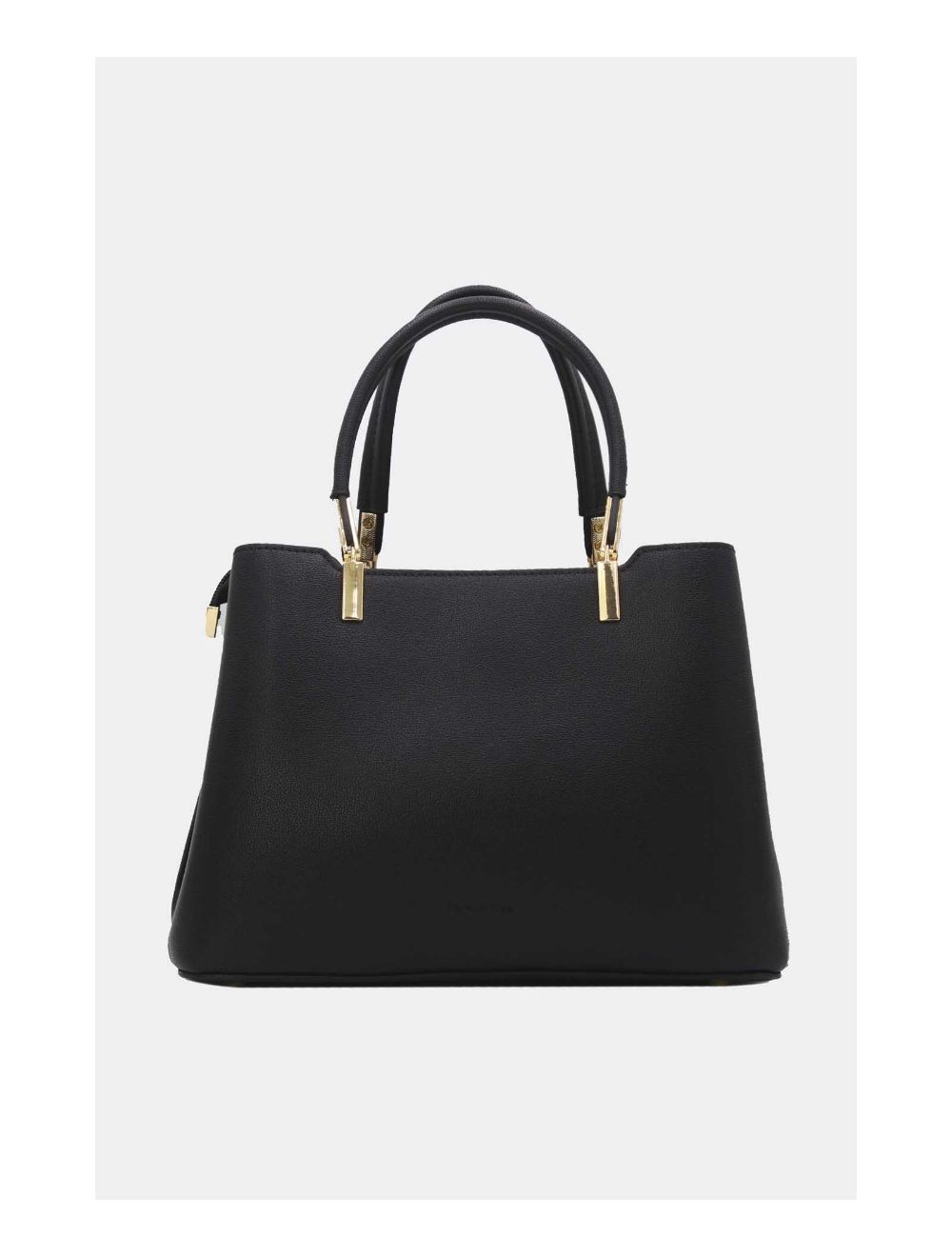 Tom&eva Sac à Main Effet Cuir Minimaliste 24B-6079-Noir