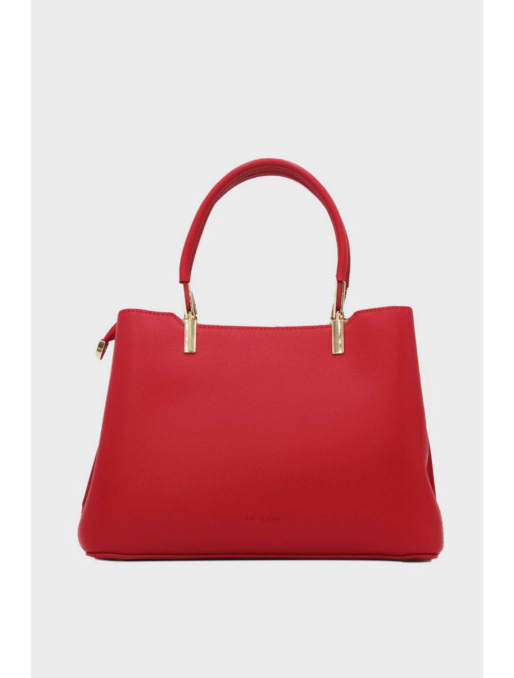 Tom&eva Sac à Main Effet Cuir Minimaliste 24B-6079-Rouge