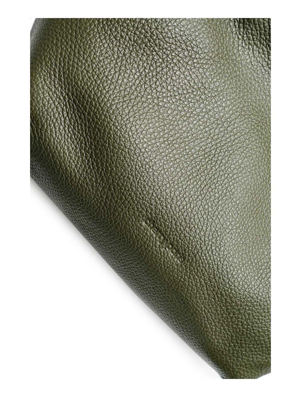 Tom&eva Sac à Main En Cuir De Vachette Grainée 4142 ALLEY-Kaki