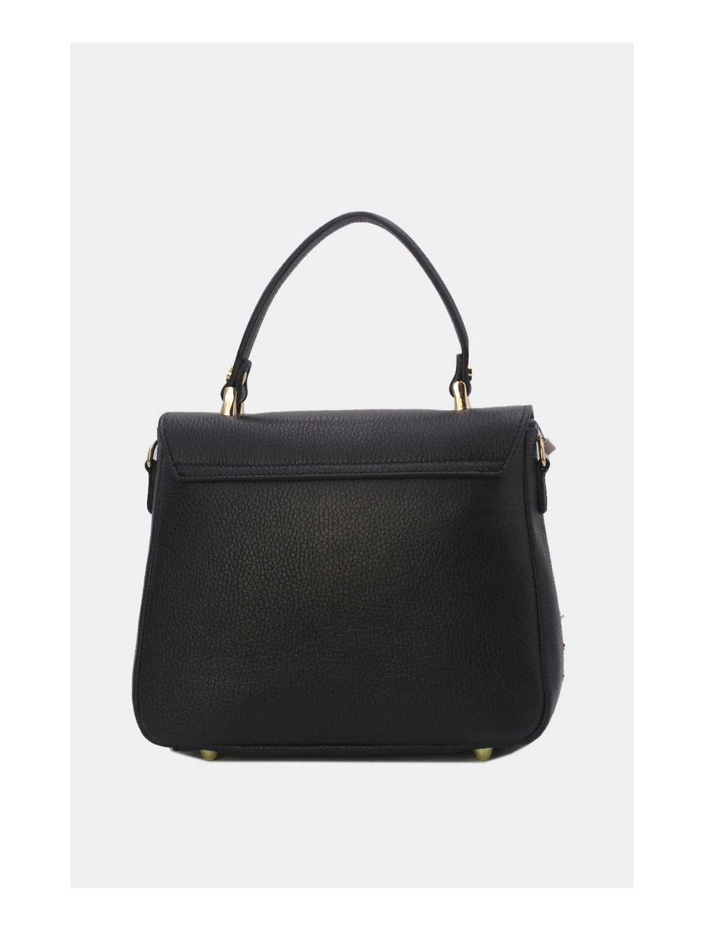 Tom&eva Sac à Main En Cuir Vachette Grainée 24C-913 MONDOB-Noir