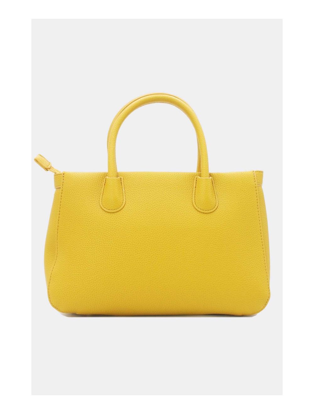 Tom&eva Sac à Main Épuré Effet Grainé 23B-5844-Jaune