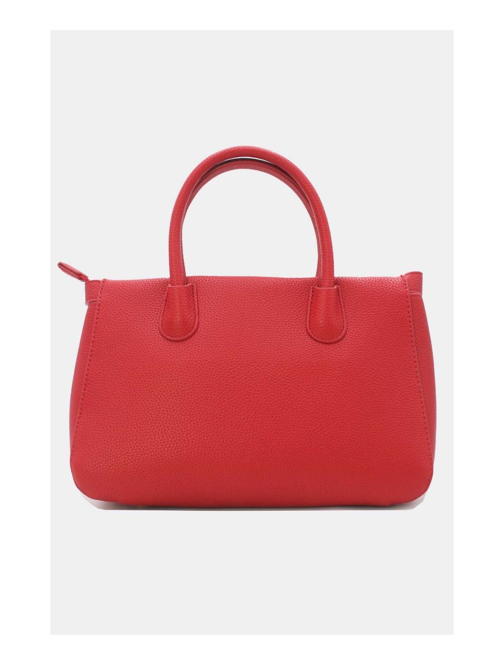 Tom&eva Sac à Main Épuré Effet Grainé 23B-5844-Rouge