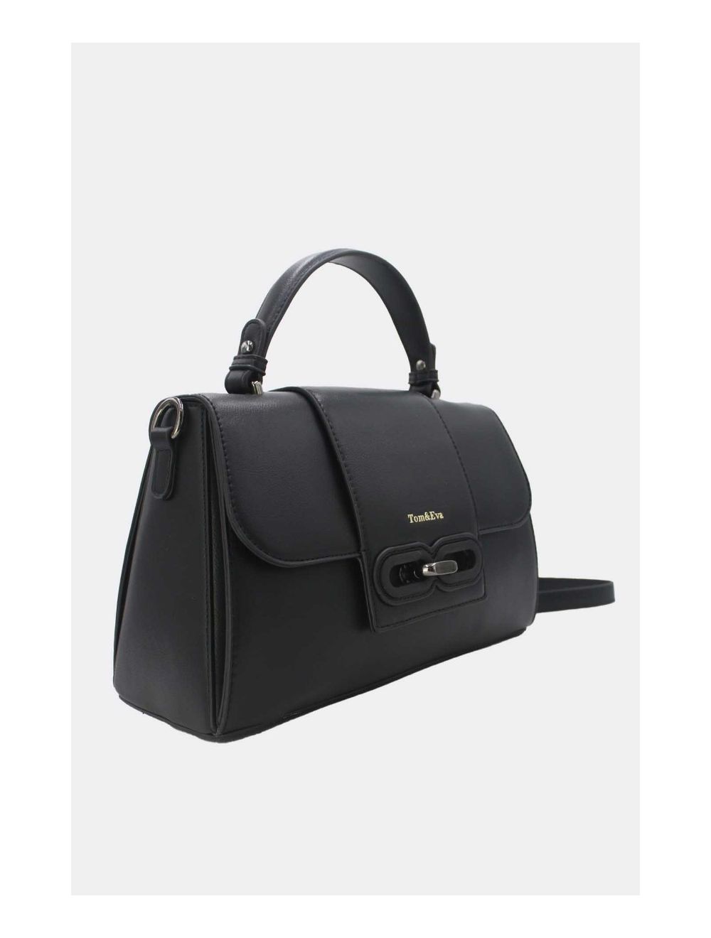 Tom&eva Sac à Main Femme Avec Languette 24B-5900-Noir