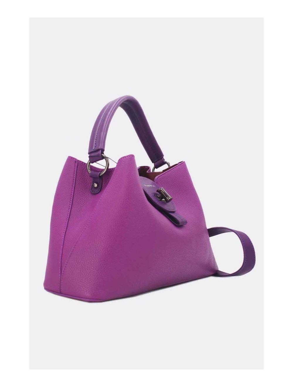Tom&eva Sac à Main Femme Avec Languette 24B-6118-Violet