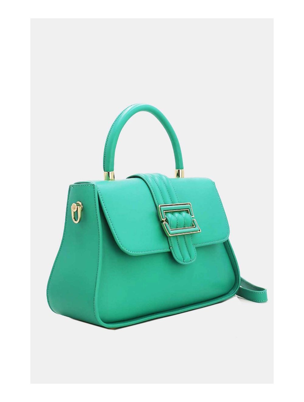 Tom&eva Sac à Main Femme Avec Languette 6939-L.Green