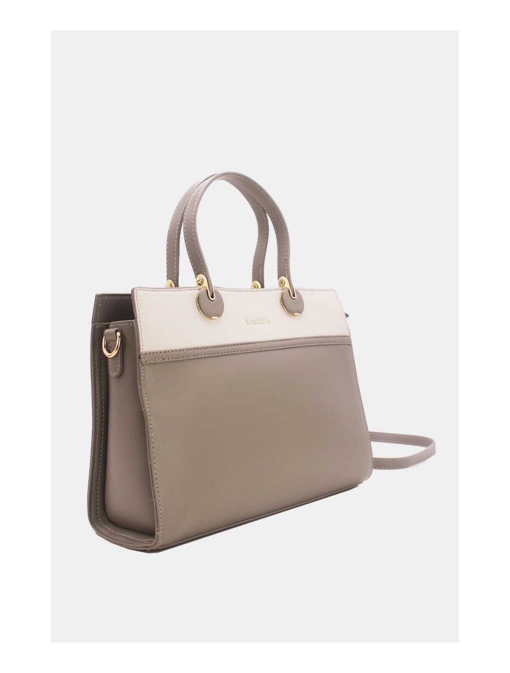 Tom&eva Sac à Main Femme Chic Bicolore 23B-5741-Grey/L.Grey