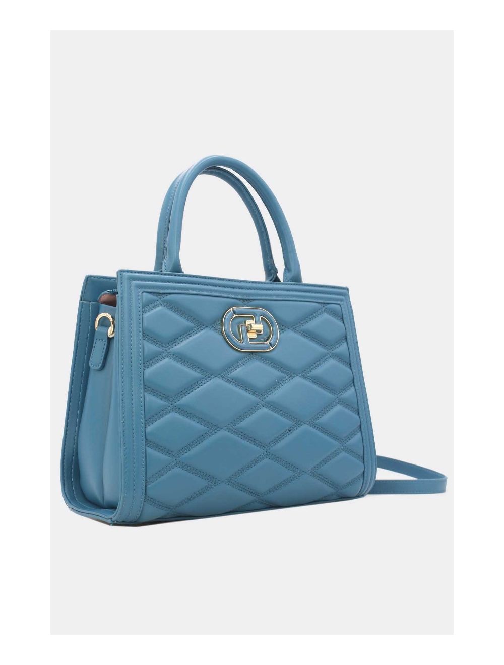 Tom&eva Sac à Main Femme Chic Matelassé 22B-5730-Blue