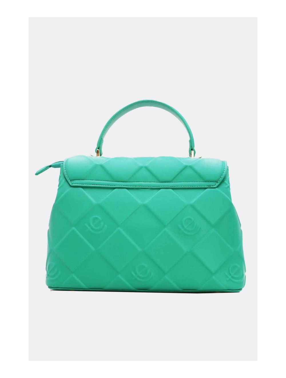 Tom&eva Sac à Main Femme Embossé à Détail Métallique 6930-Turquoise
