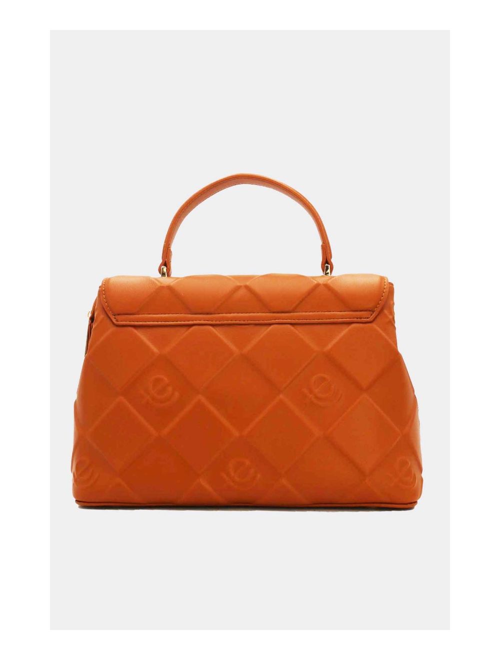 Tom&eva Sac à Main Femme Embossé à Détail Métallique 6930-Marron