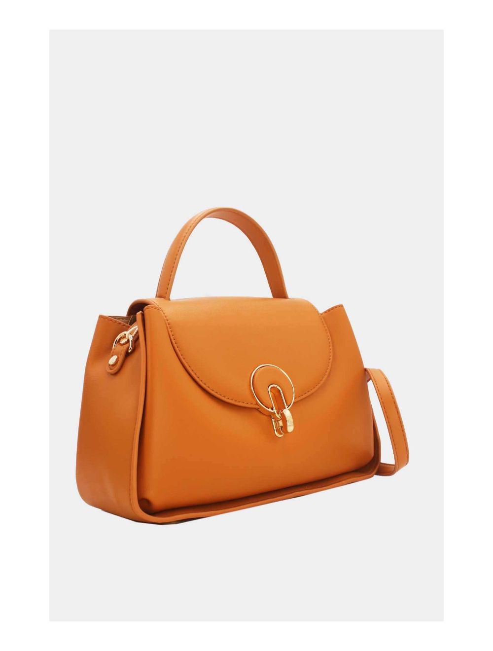 Tom&eva Sac à Main Femme Vintage à Boucle Design Lune 6961-Jaune