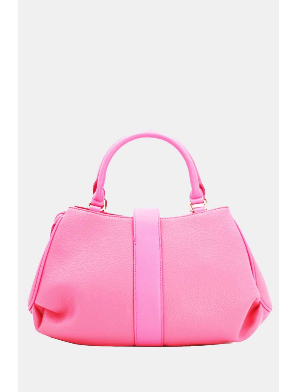 Tom&eva Sac à Main Languette En Relief Litchi-6909-Pink