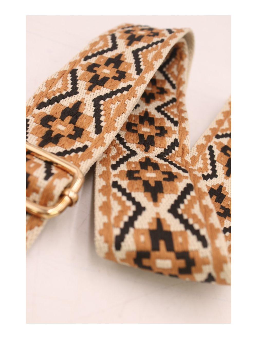 Tom&eva Sac à Main Minimaliste Avec Bandoulière Large 6960H-Marron