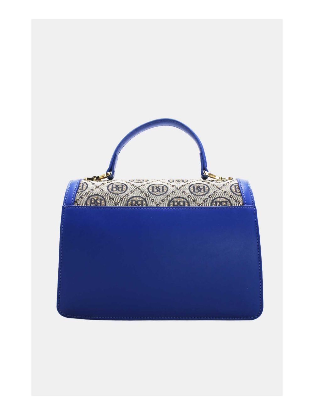 Tom&eva Sac A Main Monogramme Style Vintage 22B-5670-Bleu