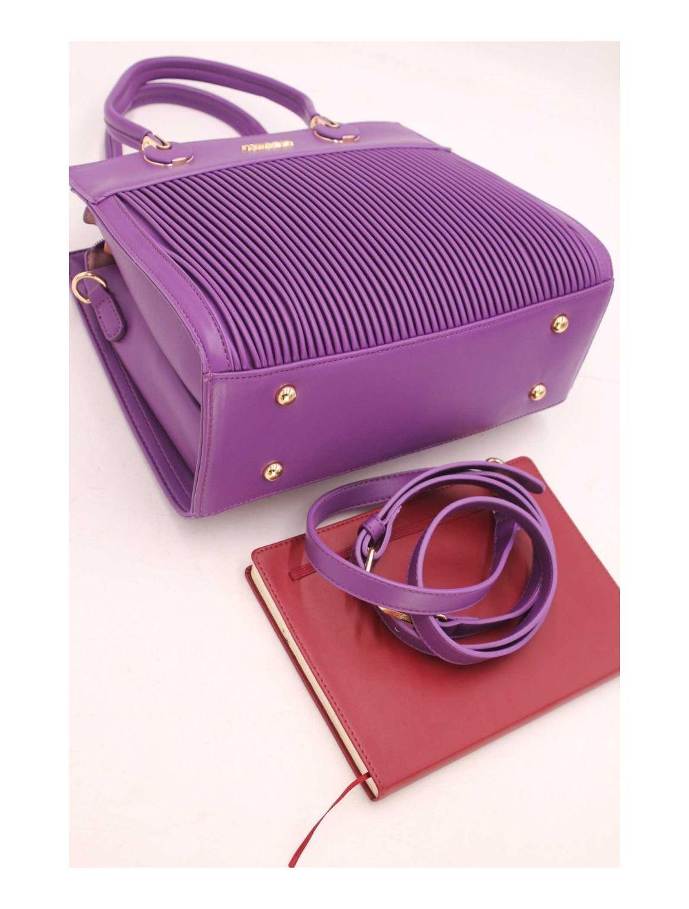 Tom&eva Sac à Main Multipoches Femme-23B-5701-Violet