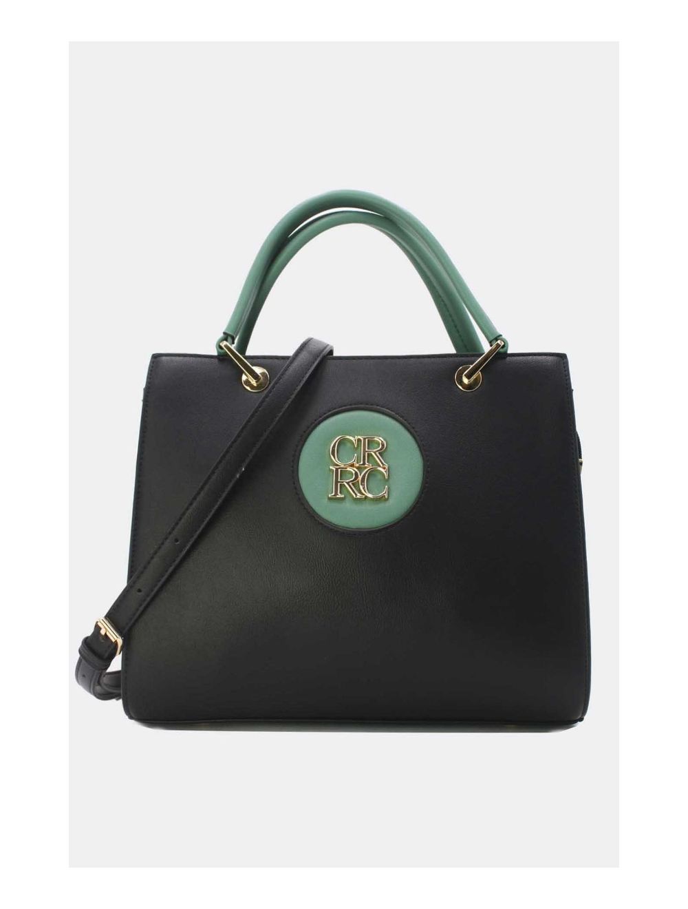 Tom&eva Sac à Main Porté Travers Multipoches 23B-5836-Noir