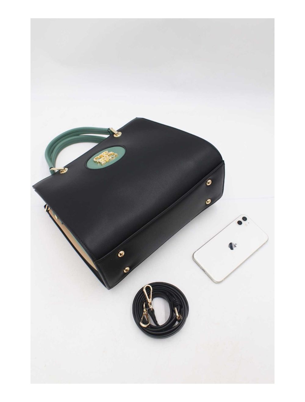 tom&eva Sac à Main Porté Travers Multipoches 23B-5836-Noir