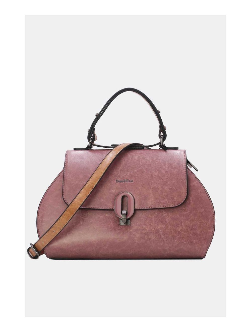 tom&eva Sac à Main Style Vintage 24B-6116-Pink/Apricot