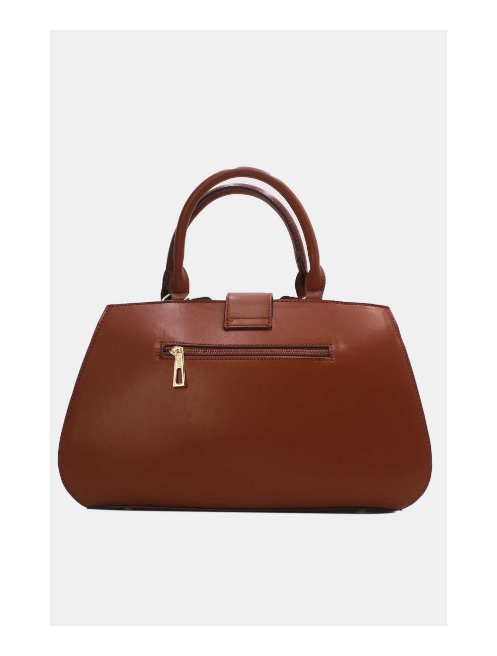 Tom&eva Sac à Main Vintage Femme 24B-5977L-Beige/D.Brown