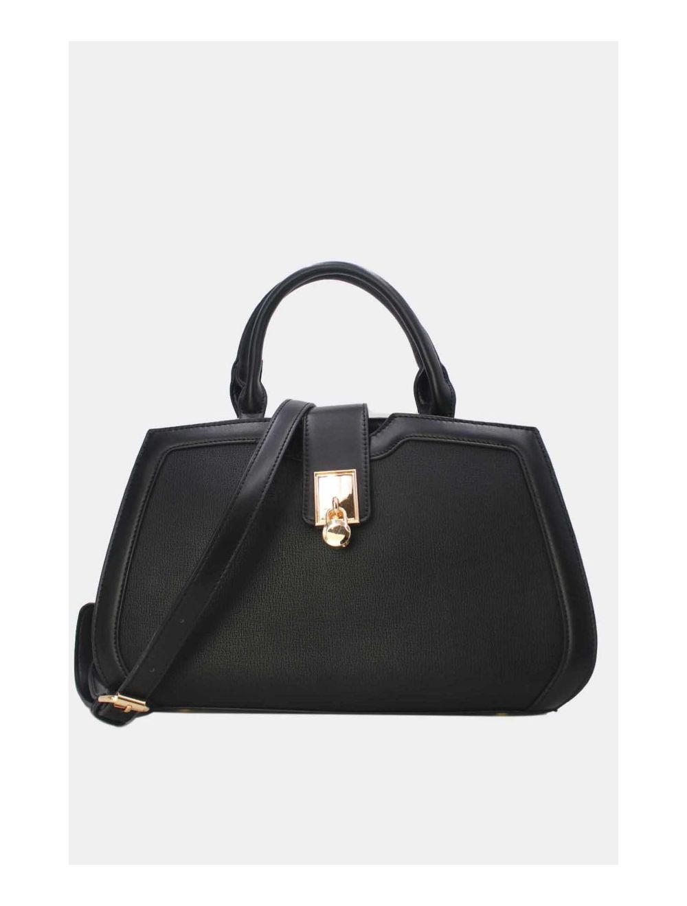 Tom&eva Sac à Main Vintage Femme 24B-5977L-Black/Black