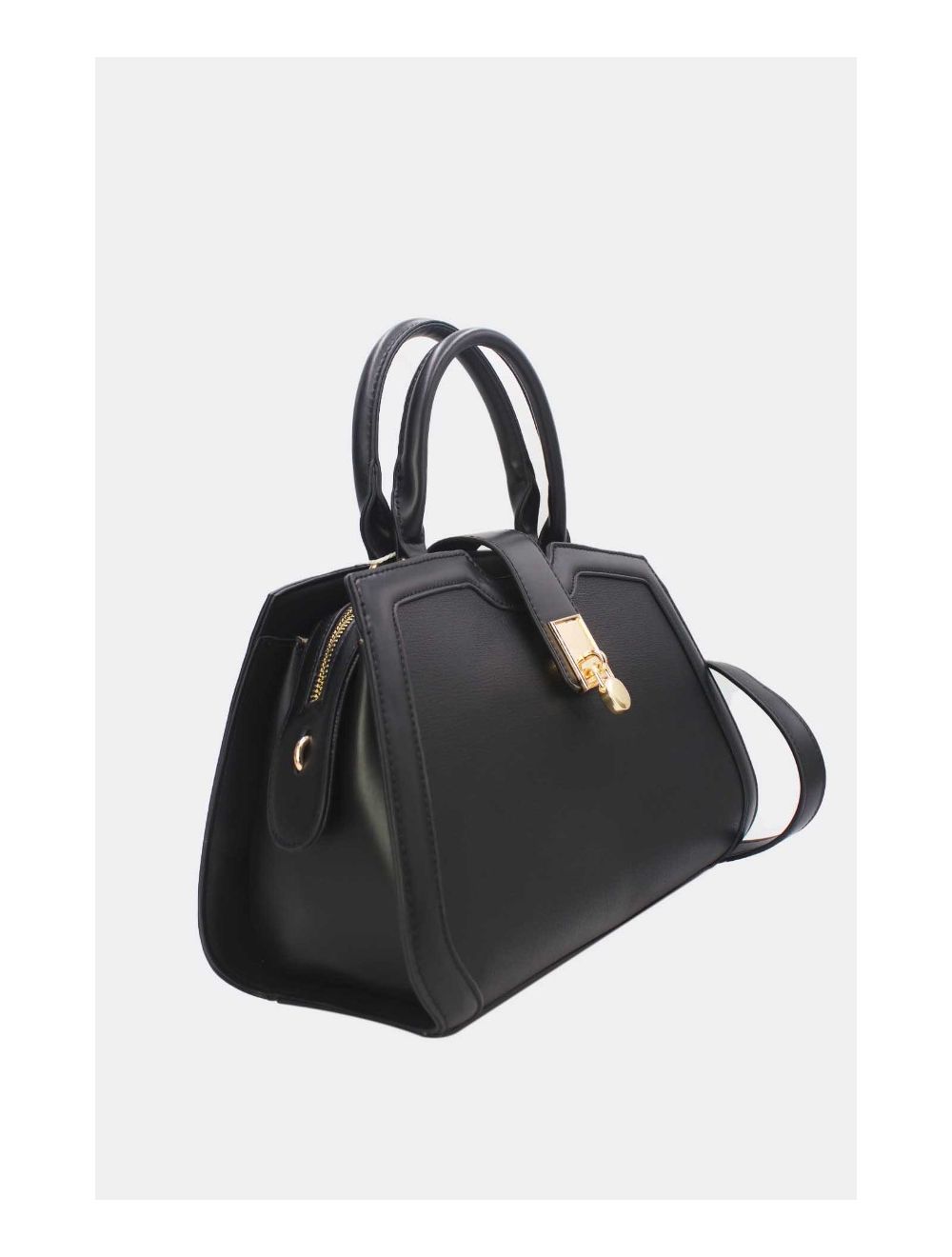 Tom&eva Sac à Main Vintage Femme 24B-5977L-Black/Black