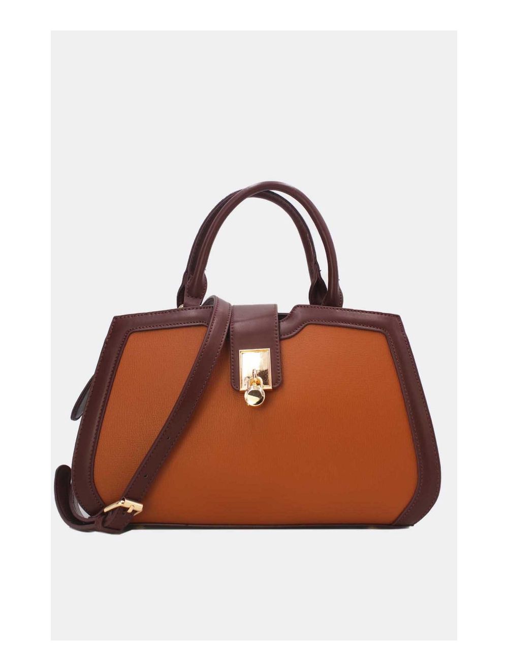 Tom&eva Sac à Main Vintage Femme 24B-5977L-L.Brown/Coffee