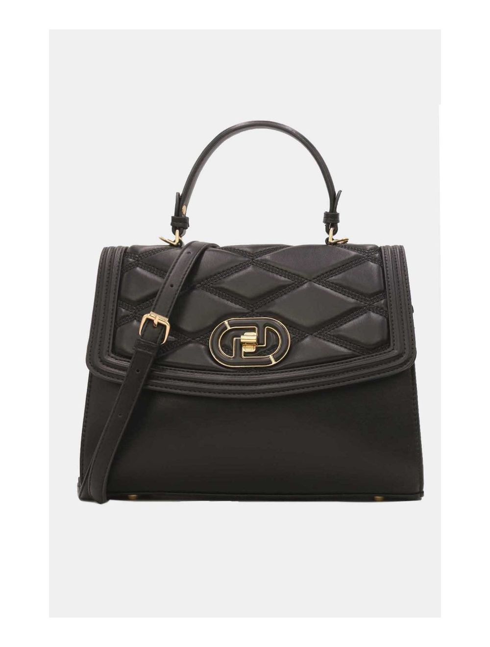 Tom&eva Sac à Rabat Matelassé Chic Femme 22B-5731-Black