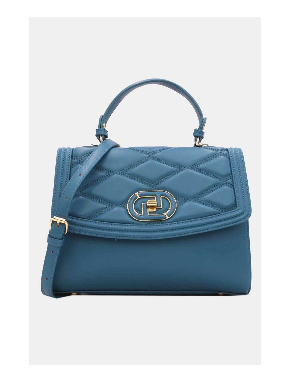 Tom&eva Sac à Rabat Matelassé Chic Femme 22B-5731-Blue