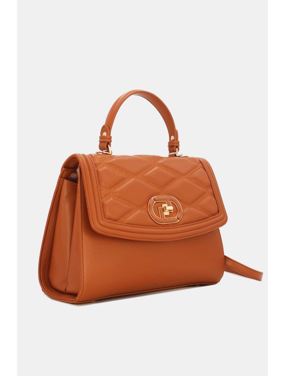 Tom&eva Sac à Rabat Matelassé Chic Femme 22B-5731-Marron