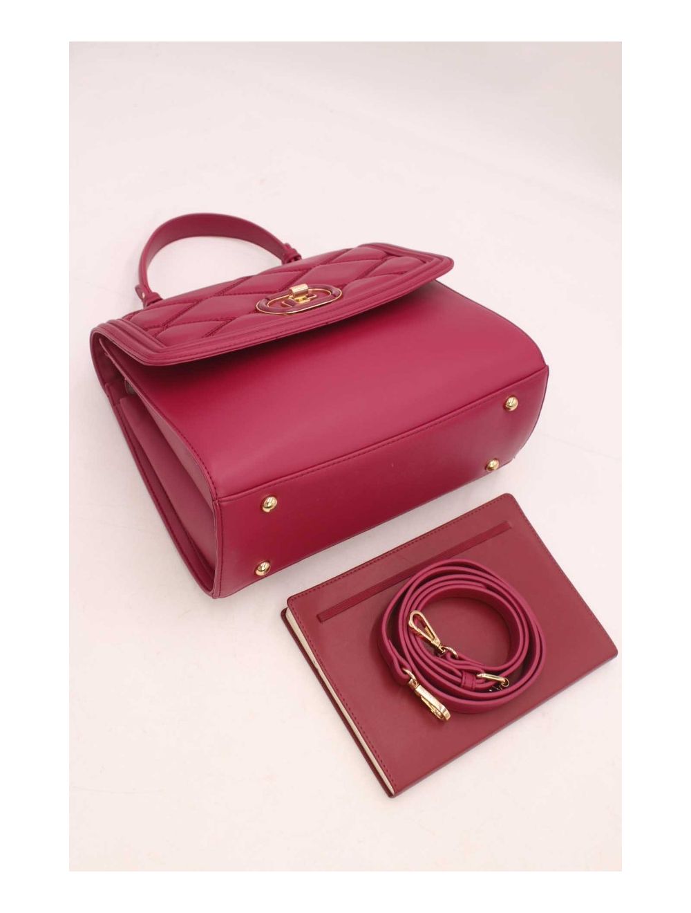 tom&eva Sac à Rabat Matelassé Chic Femme 22B-5731-Rose