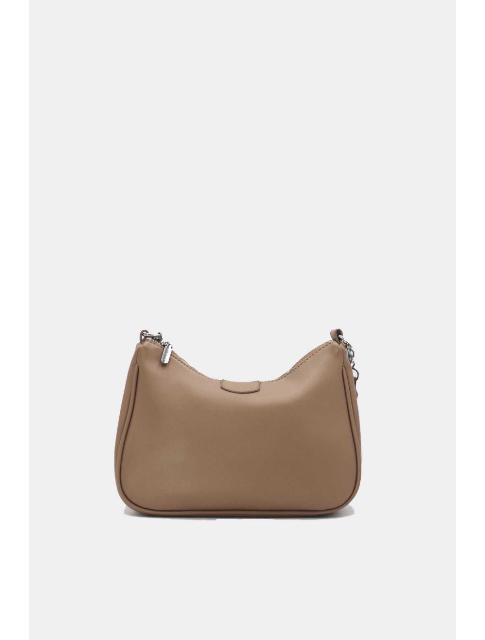 Tom&eva Sac Baguette Effet Cuir à La Chaîne Avec Porte-monnaie-20H-3023-Abricot