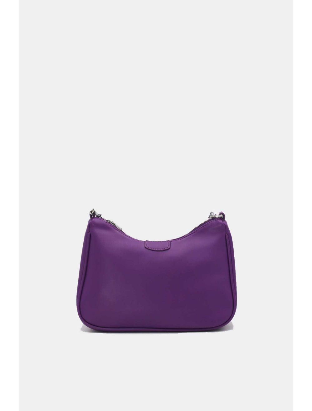 Tom&eva Sac Baguette Effet Cuir à La Chaîne Avec Porte-monnaie-20H-3023-Violet