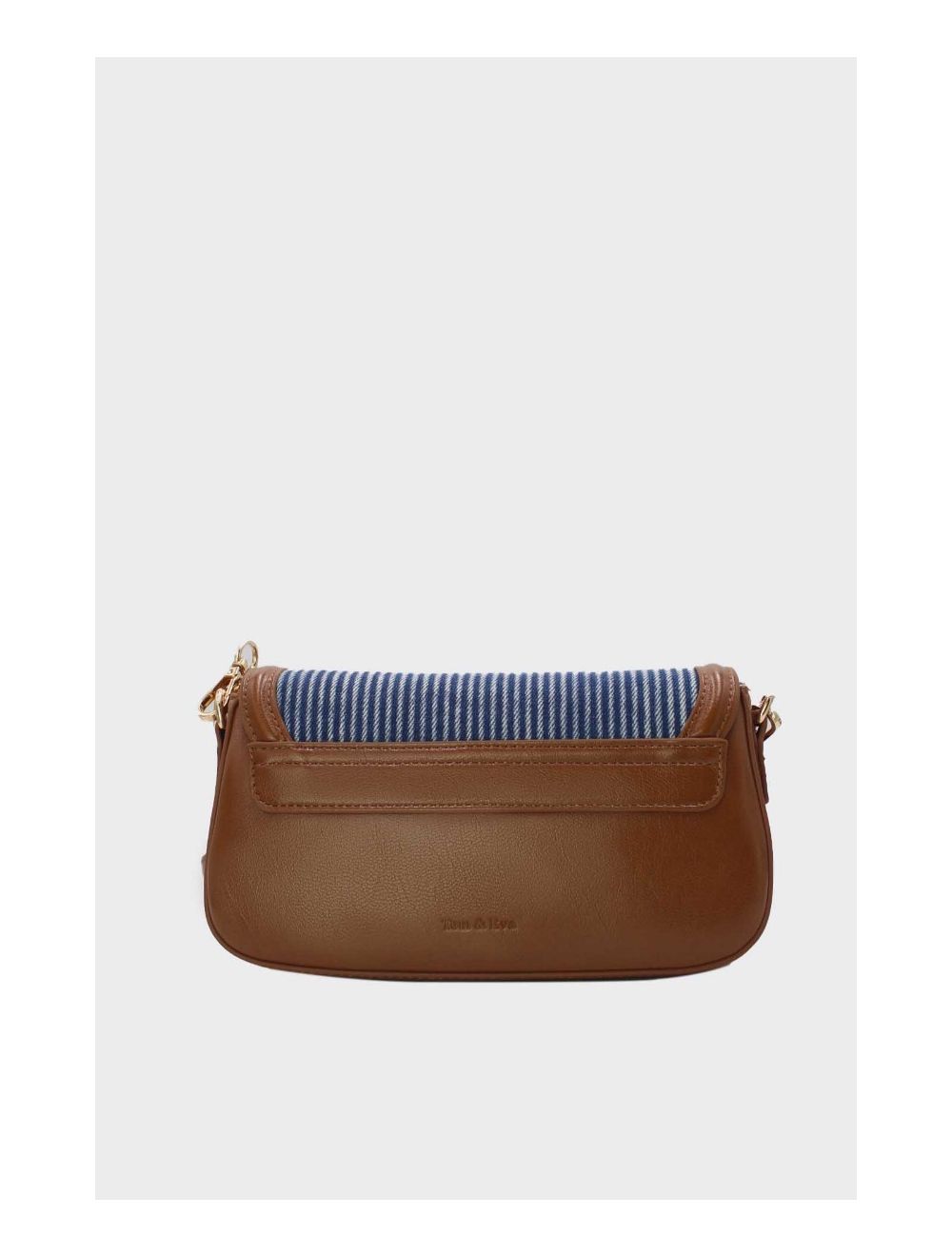 Tom&eva Sac Baguette En Jeans 24P-5975-Brown/L.Blue