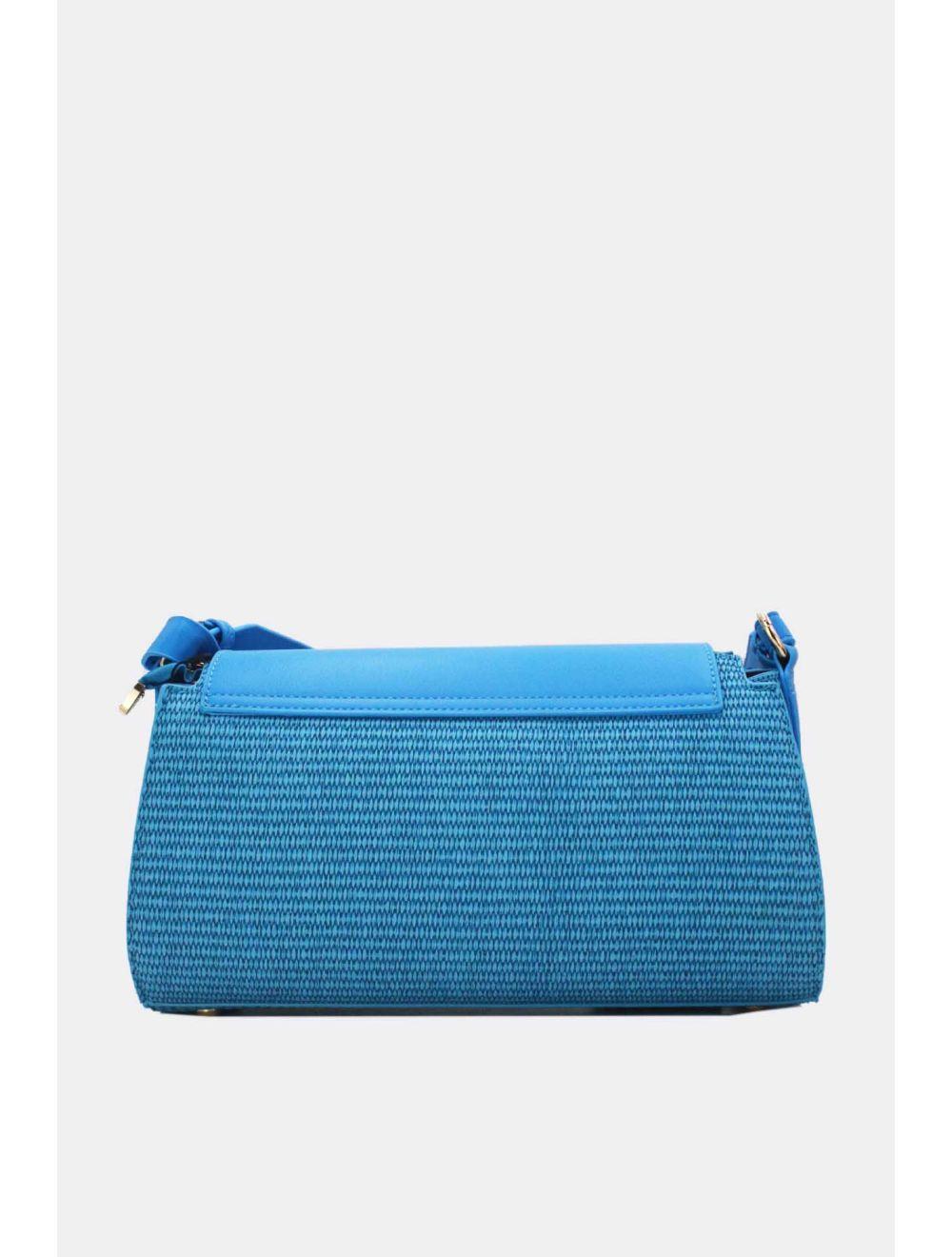 Tom&eva Sac Baguette Femme Avec Nœud 24P-5962-Bleu