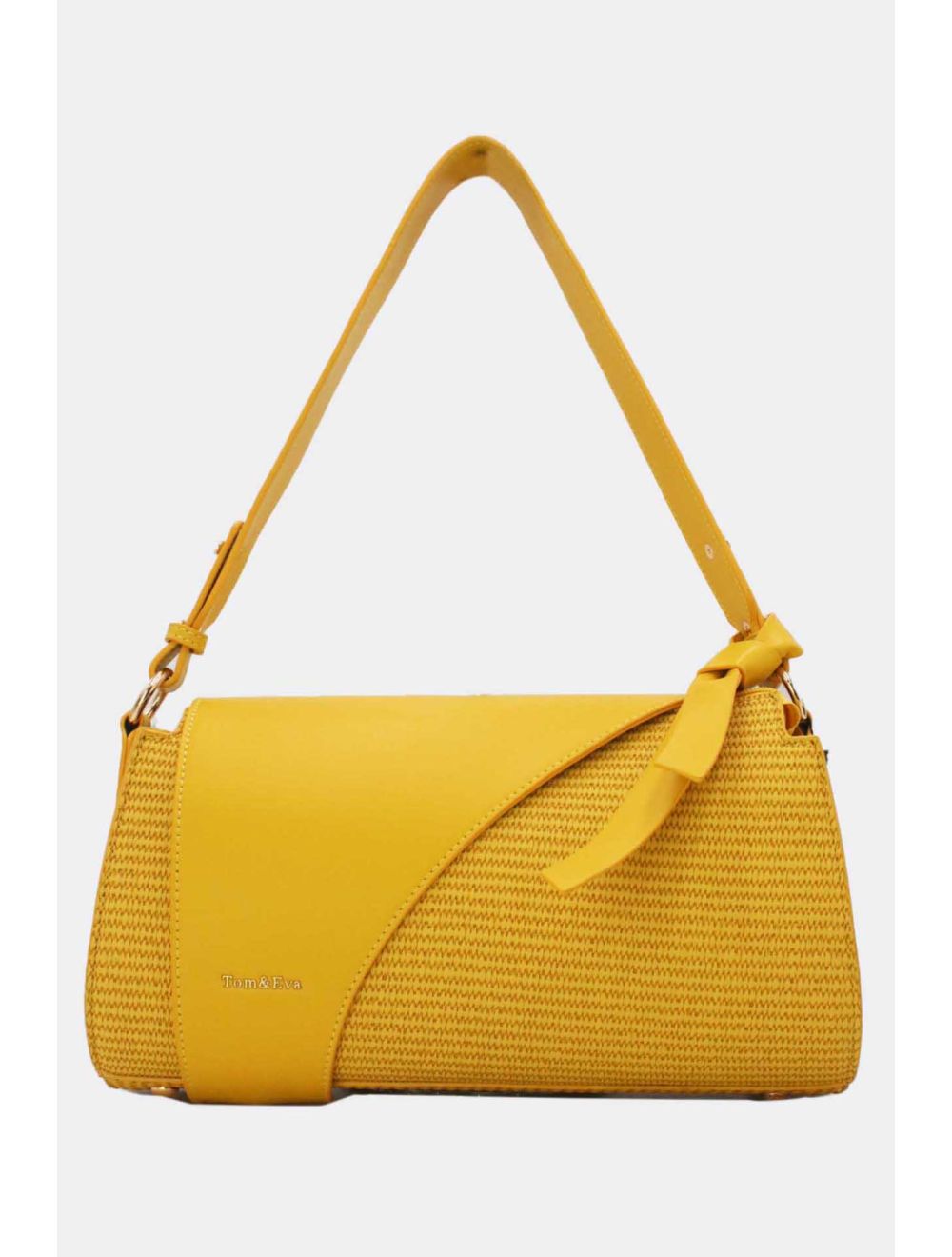 tom&eva Sac Baguette Femme Avec Nœud 24P-5962-Jaune