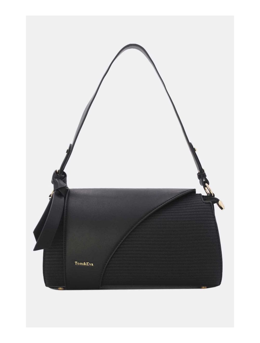 Tom&eva Sac Baguette Femme Avec Nœud 24P-5962-Noir