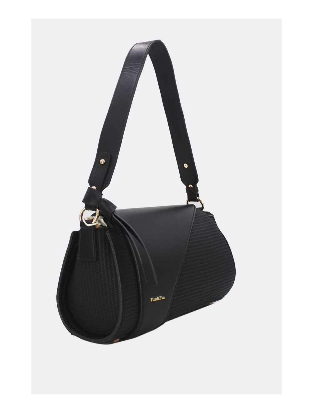 Tom&eva Sac Baguette Femme Avec Nœud 24P-5962-Noir