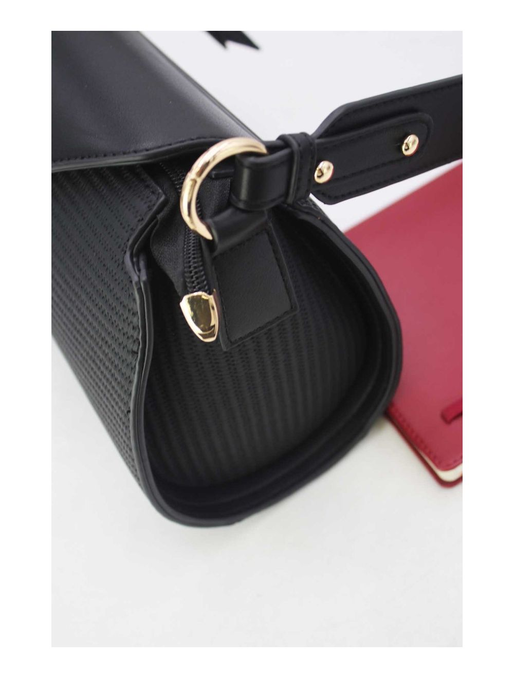 tom&eva Sac Baguette Femme Avec Nœud 24P-5962-Noir