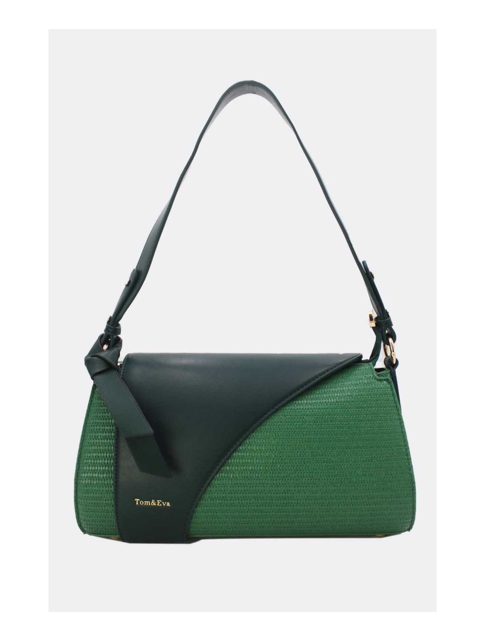 Tom&eva Sac Baguette Femme Avec Nœud 24P-5962-Vert