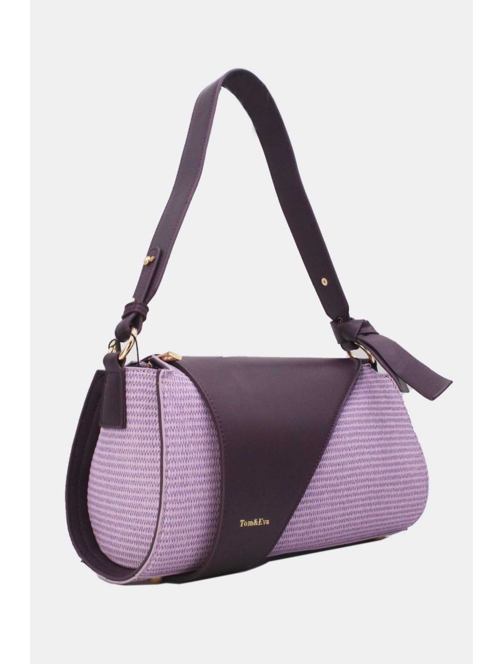 Tom&eva Sac Baguette Femme Avec Nœud 24P-5962-Violet