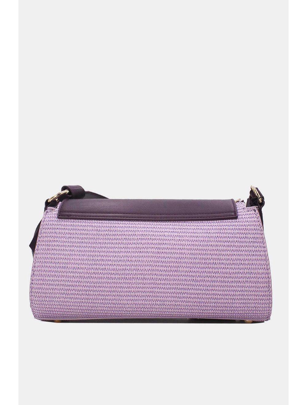 tom&eva Sac Baguette Femme Avec Nœud 24P-5962-Violet