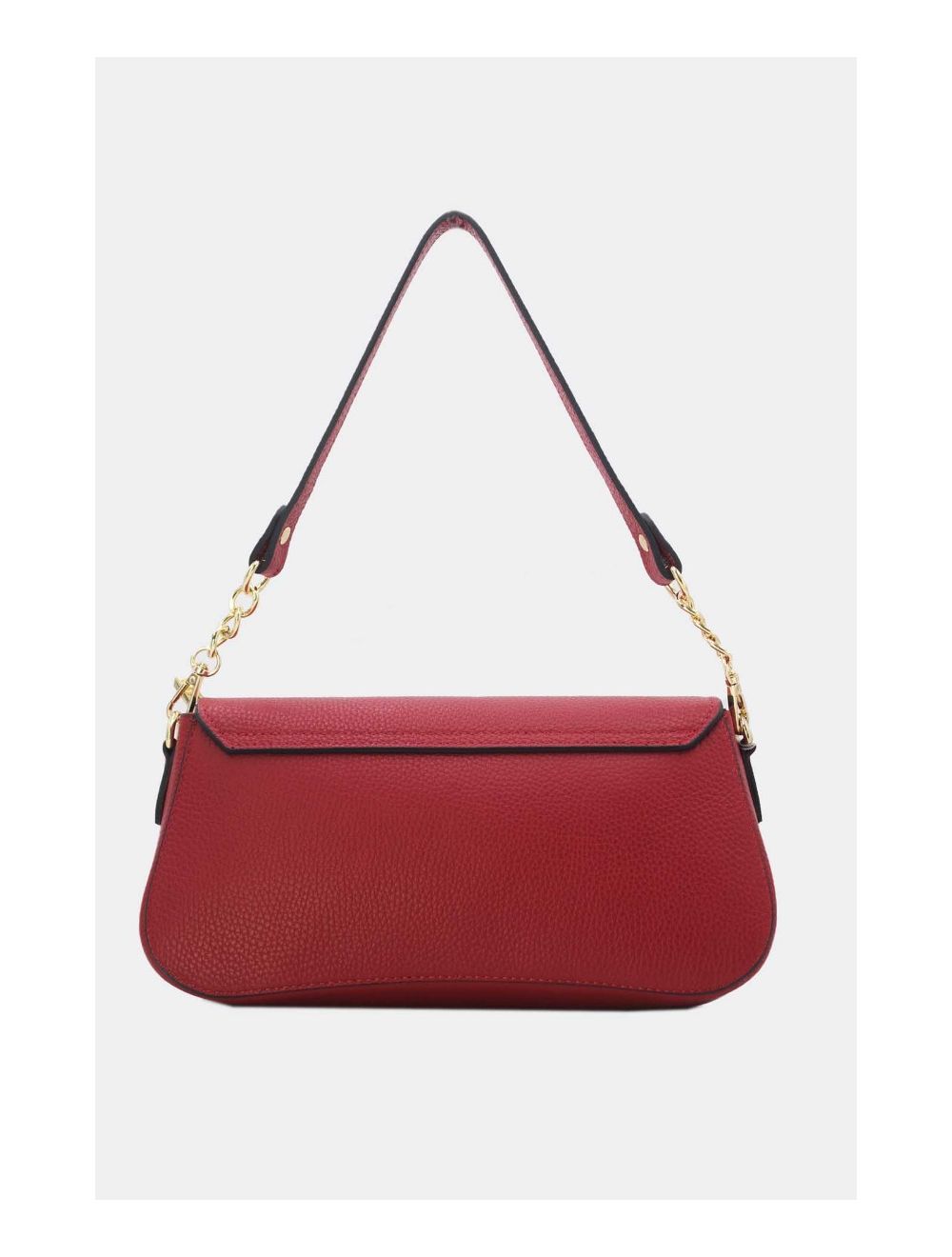 Tom&eva Sac Baguette Vachette Grainée 24C-898-Bordeaux