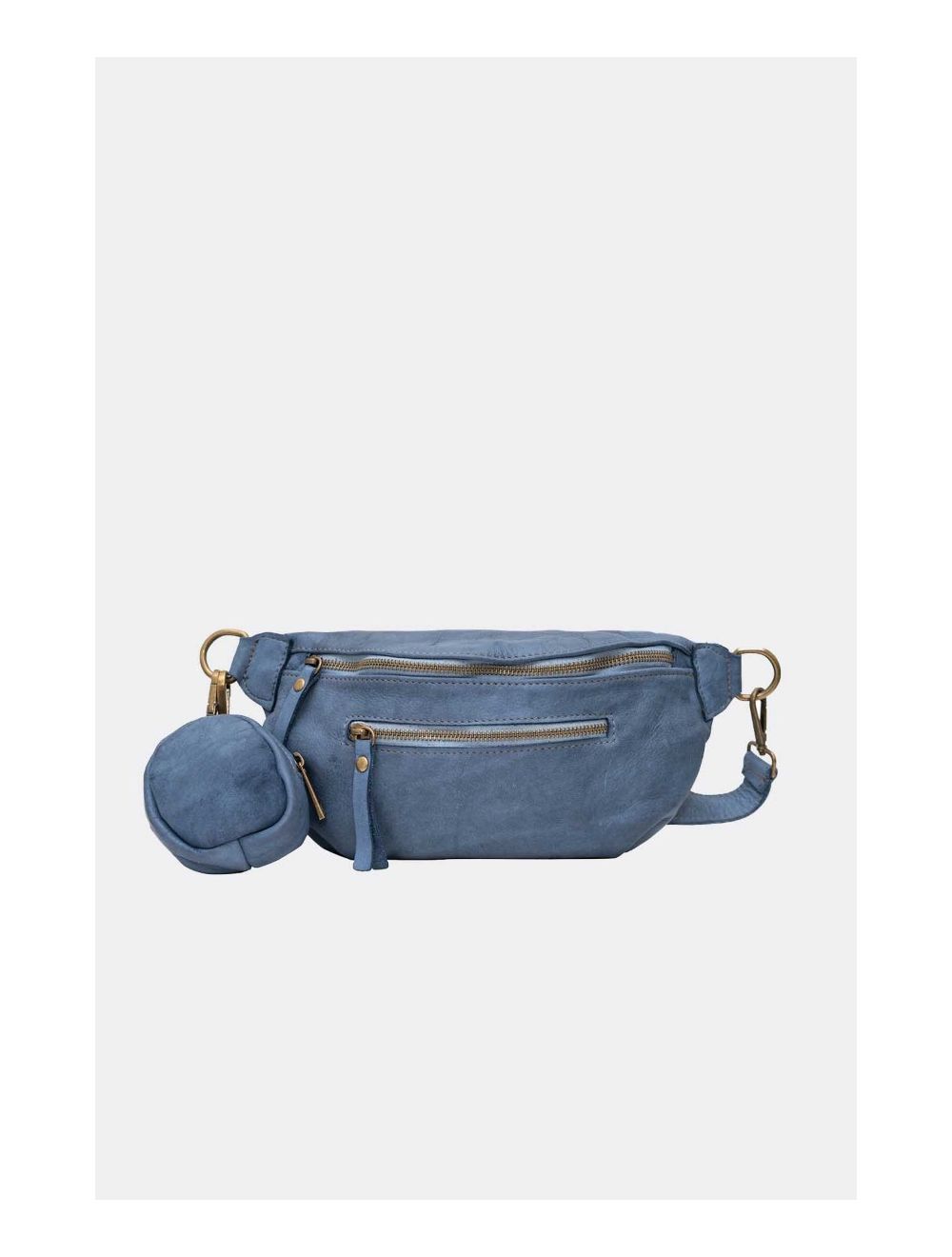 Tom&eva Sac Banana En Cuir Vachette Style Vintage MAISSANE 4111-JEAN