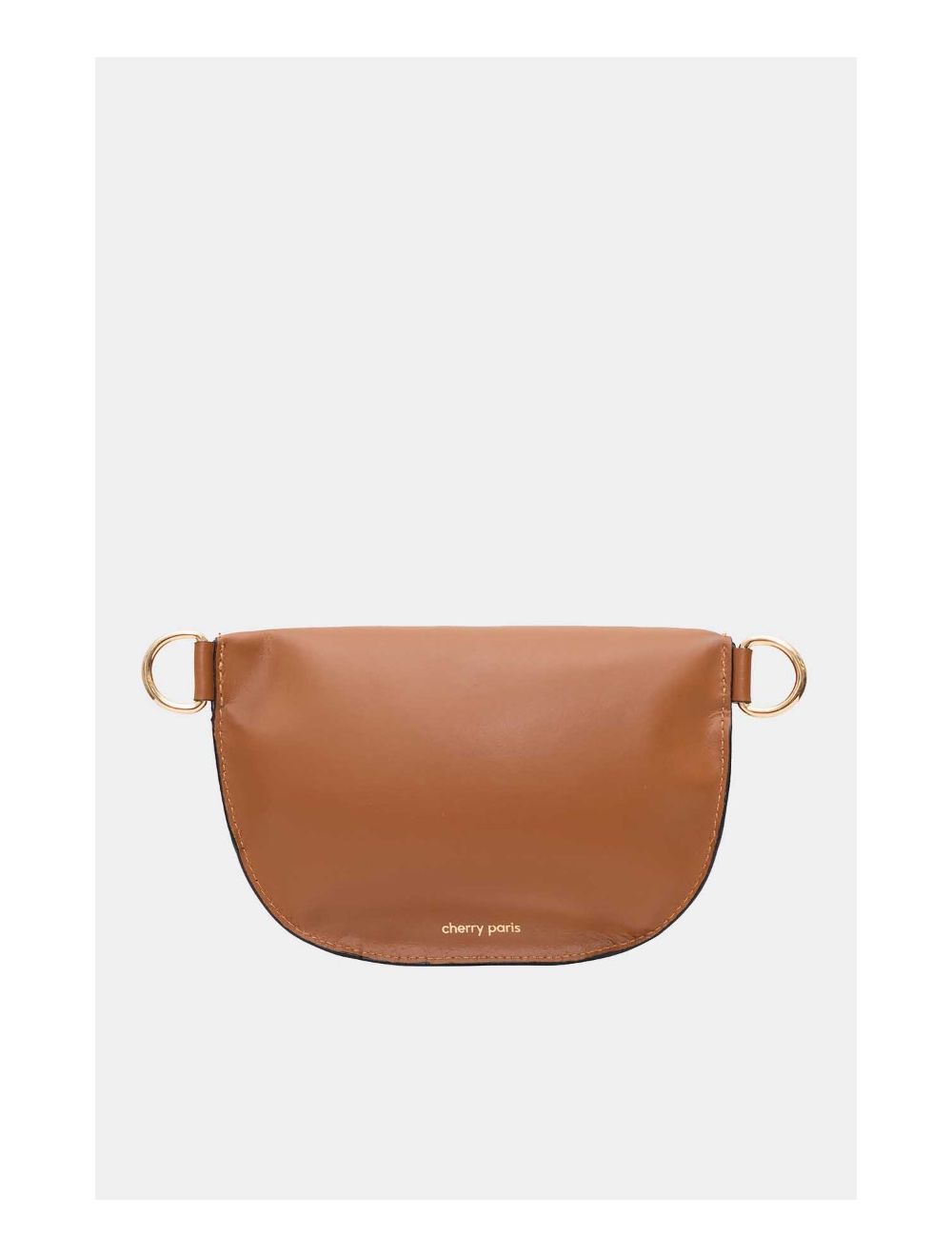 Tom&eva Sac Banane Croûte Cuir Vachette Lisse 4110 MALIA-Camel