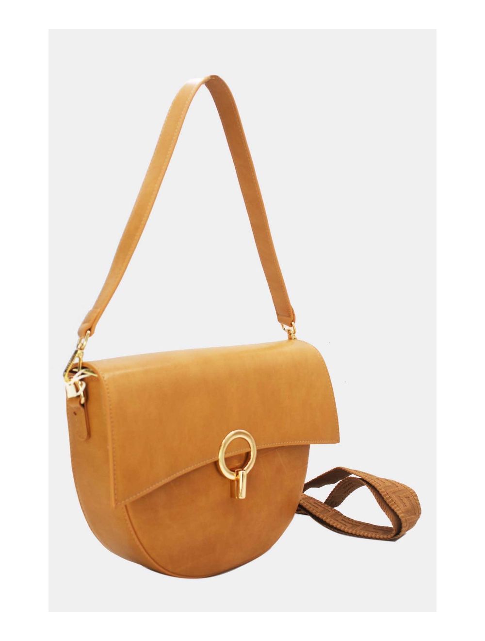 Tom&eva Sac Bandoulière à Boucle D'Or 24B-6002-Abricot