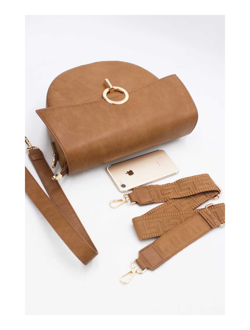 Tom&eva Sac Bandoulière à Boucle D'Or 24B-6002-Kaki