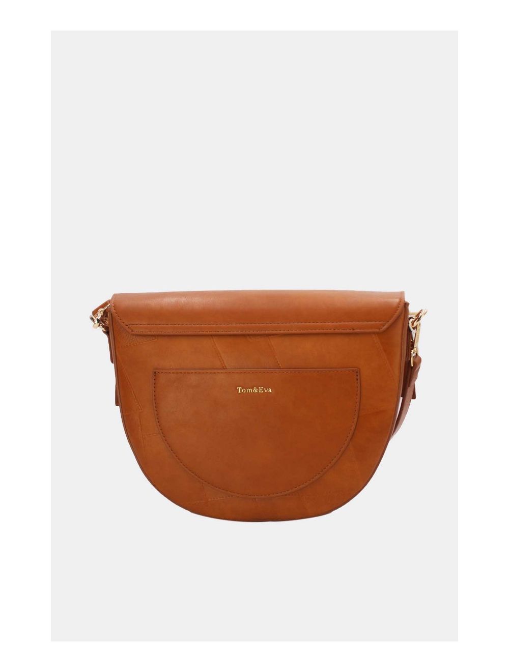 Tom&eva Sac Bandoulière à Boucle D'Or 24B-6002-Marron