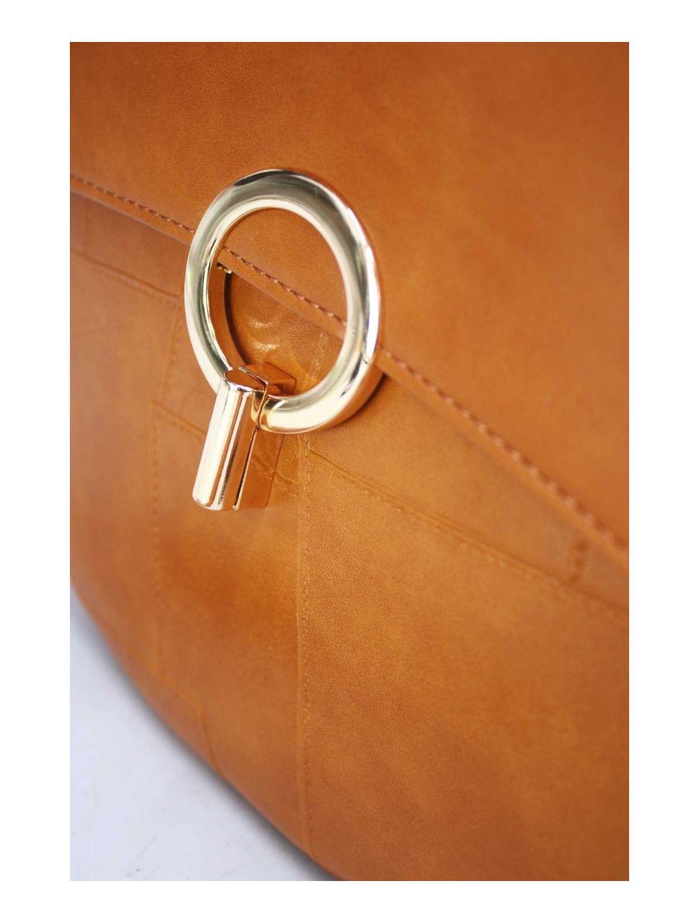 tom&eva Sac Bandoulière à Boucle d'Or 24B-6002-Marron