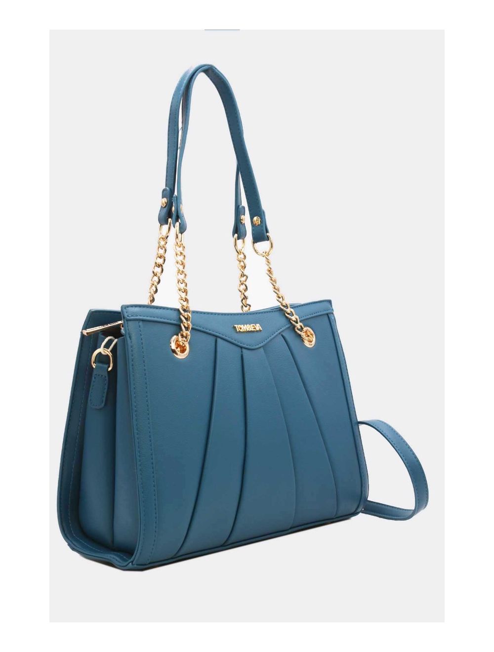 Tom&eva Sac Bandoulière Avec Multipoches-23B-5726-Blue