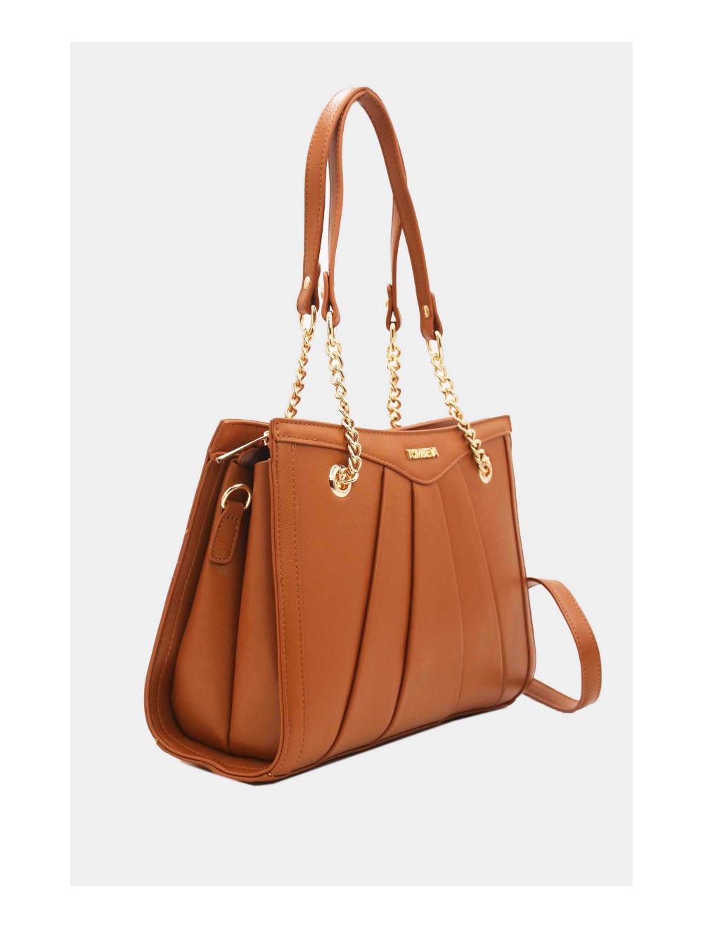 Tom&eva Sac Bandoulière Avec Multipoches-23B-5726-Brown